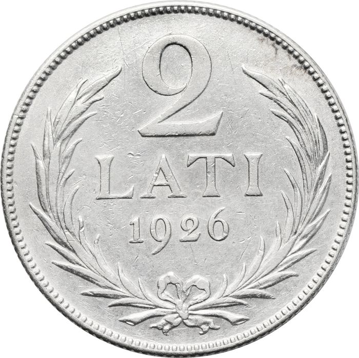 2 лата 1926 Латвия