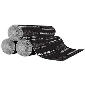 Гидро-звукоизоляция Techno Sonus (Техно Сонус) СтопЗвук-М 10000х1000х4,5 мм 1 шт. (10 м2)