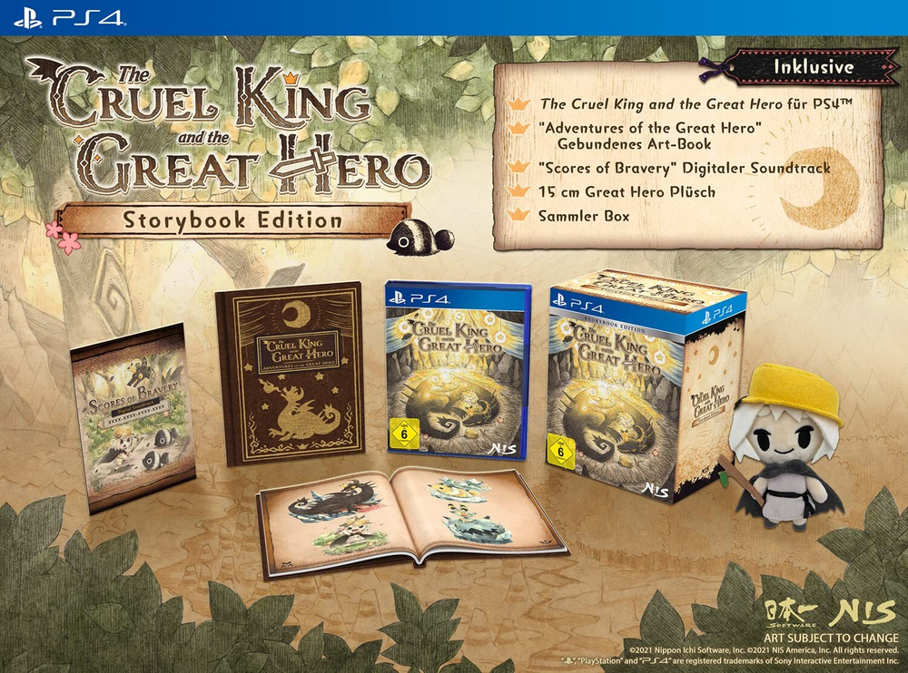 The Cruel King and the Great Hero Storybook Edition (PS4) NEW