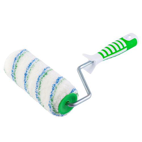 Валик 180*8мм ПРОФИ (двухкомпонентная рукоятка) Полиамид сине-зеленый АКОР арт.331-297