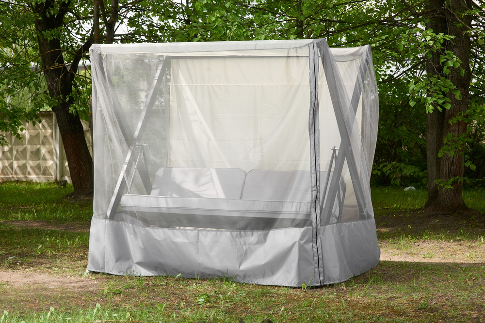 Сетка москитная  210х165х195 белый, для качели "Сакура"