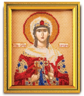 "Святая Варвара"-В-351 вышивка