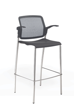 Movie стул барный со спинкой-сеткой