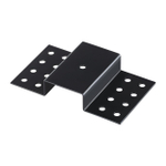 135112 PORT NT20 209 черный Крепление для встраиваемого монтажа однофазного трехжильного и двухжильного шинопровода IP20