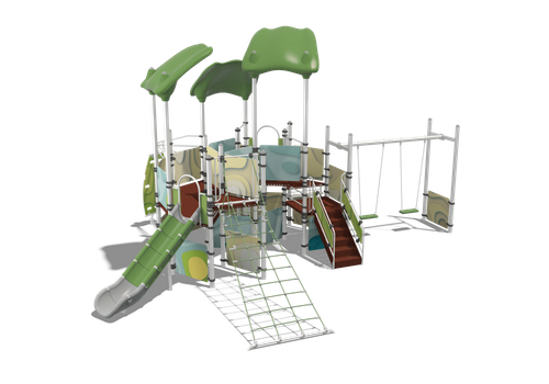 Детский городок Баунти (паттерн Papercut)