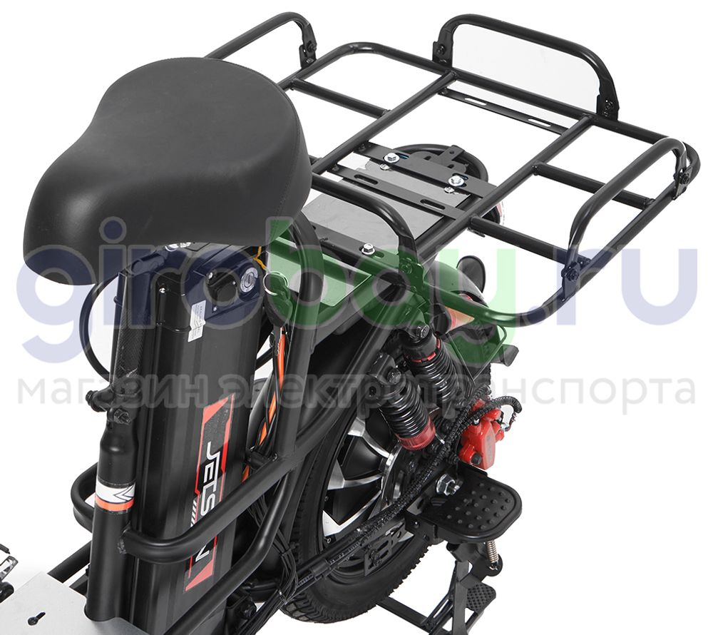 Электровелосипед Jetson Monster Pro Black 1200W (60V/30Ah) двойные амортизаторы фото №13