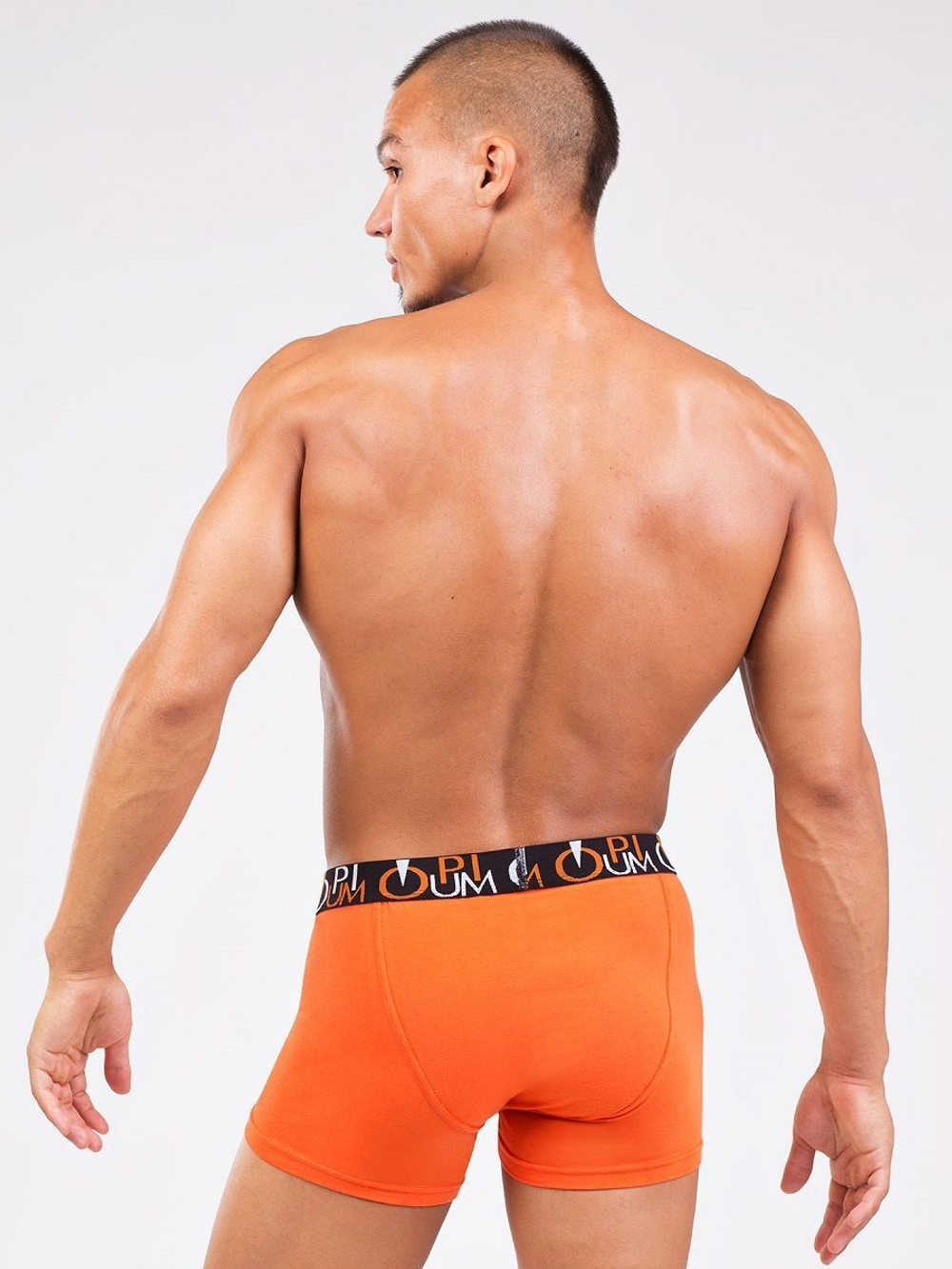 Яркие и удобные мужские боксеры (Размер: M) (Цвет: оранжевый)