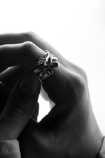 Кольцо Капля