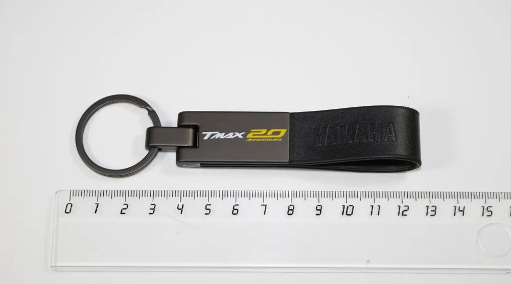 Брелок T-Max 20 Anniversary (металл + кожа)