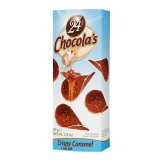 Шоколадные чипсы Chocola's Caramel&Salt с карамелью и солью