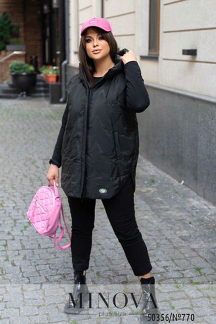 Жилет 770-черный Minova Фото 2