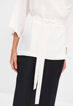 Рубашка-кимоно белая