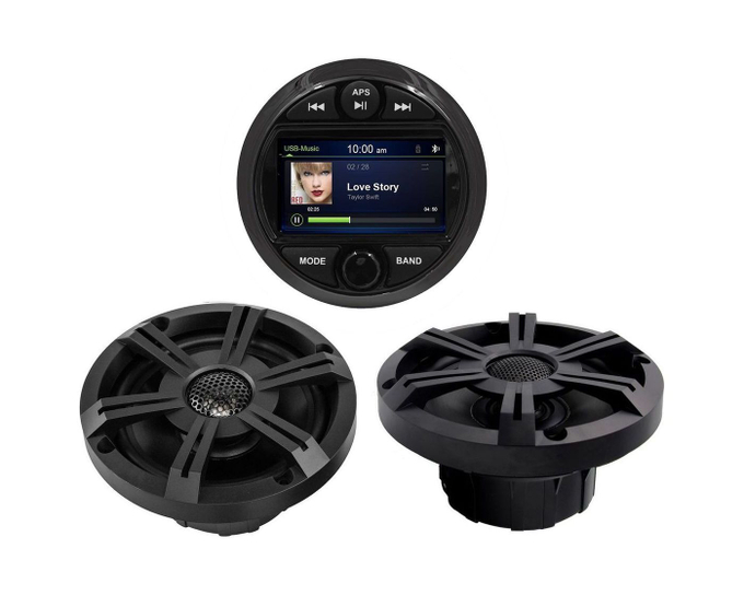 Морская аудиосистема Marine Rocket MRH-301 (комплект 2BB)