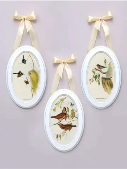 Панно на стену для интерьера 3 шт 28,5*18,5 см