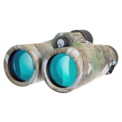Бинокль Levenhuk Camo Grass 10x42 с сеткой - Полное многослойное просветление линз для яркого и контрастного изображения