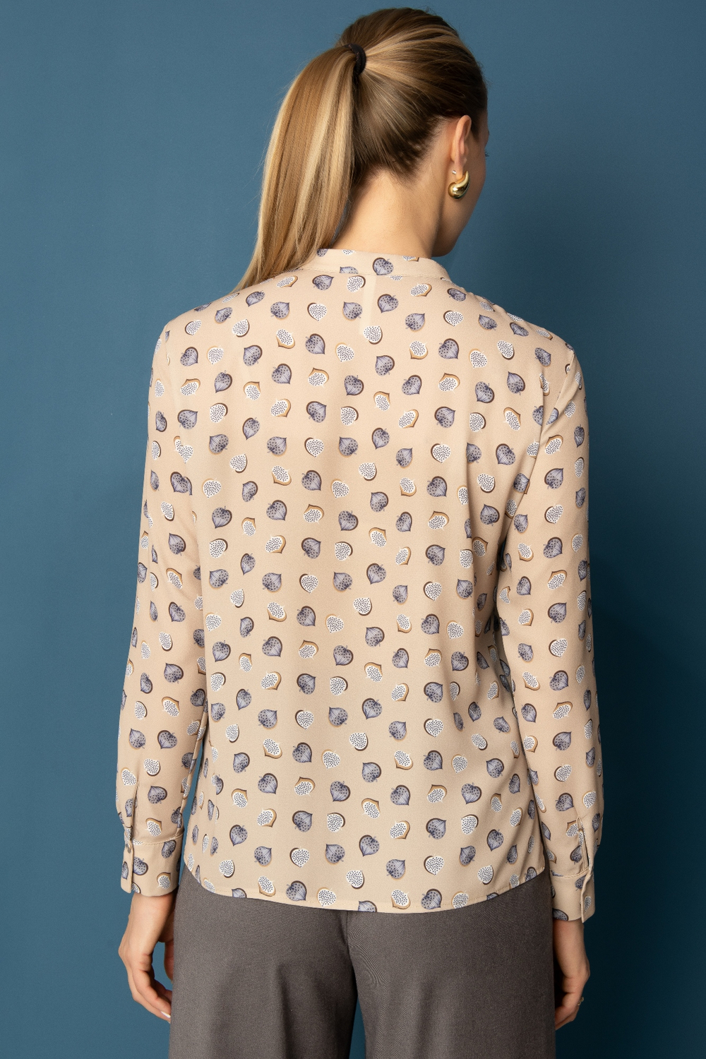 Блузка с принтом Тамбовчанка