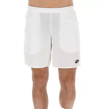 Мужские теннисные шорты Lotto Tech II D1 7" Short - белый