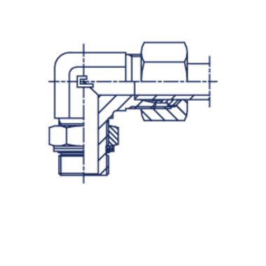 Штуцер FRG90 DL10 M14x1.5 (в сборе) CAST