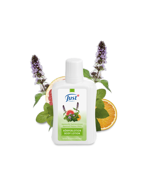 Just Appenzell Summer Mints Body Lotion 100мл. - Лосьон для тела Травы Апенцеля