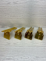 Ножки для мебели золото 15 см  4 штуки