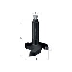 Фреза фуговальная со сменными ножами HM Z3 D=60x12x80 RH S=12 CMT 663.003.11