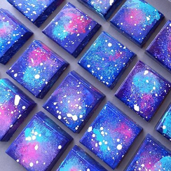 289 | Форма для шоколадных изделий "Квадрат и изгибы" (275*175 мм)