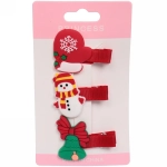 Зажимы для волос 3шт «PodarkiGrad - Озорные Друзья» 3 см