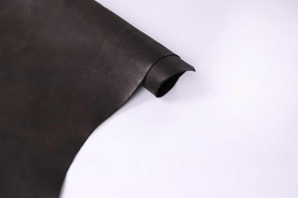 0,5-0,7 Кожа Подкладочная Флора Темно-коричневая 37дм² (КЛ)