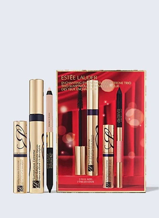 Estee Lauder Enchanting Eyes Sumptuous Extreme Trio Holiday Makeup Gift Set