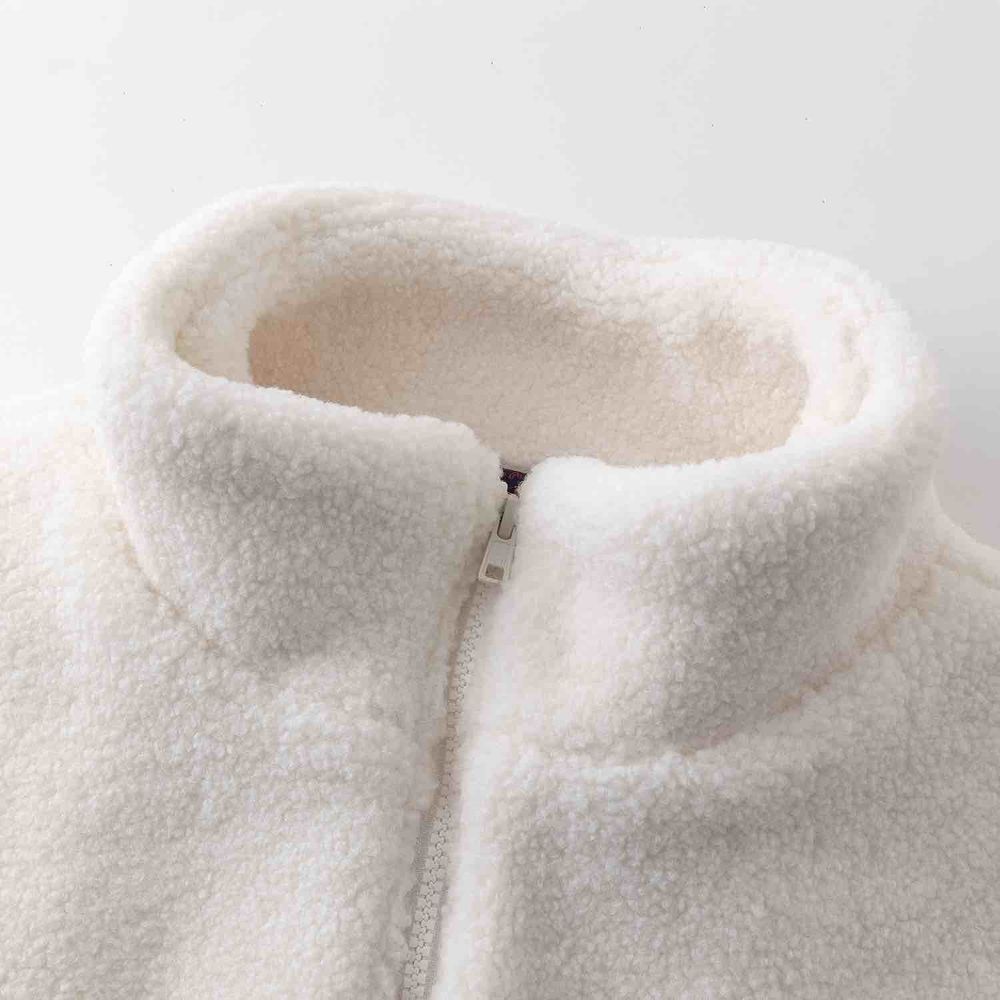 Куртка Ymkashix Furry Big Logo HTF белая/фиолетовая