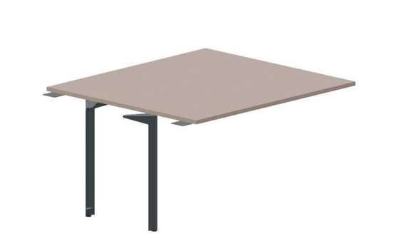 Стол для совещаний 140х126х75см (толщина столешницы 2,5см) - приставной элемент