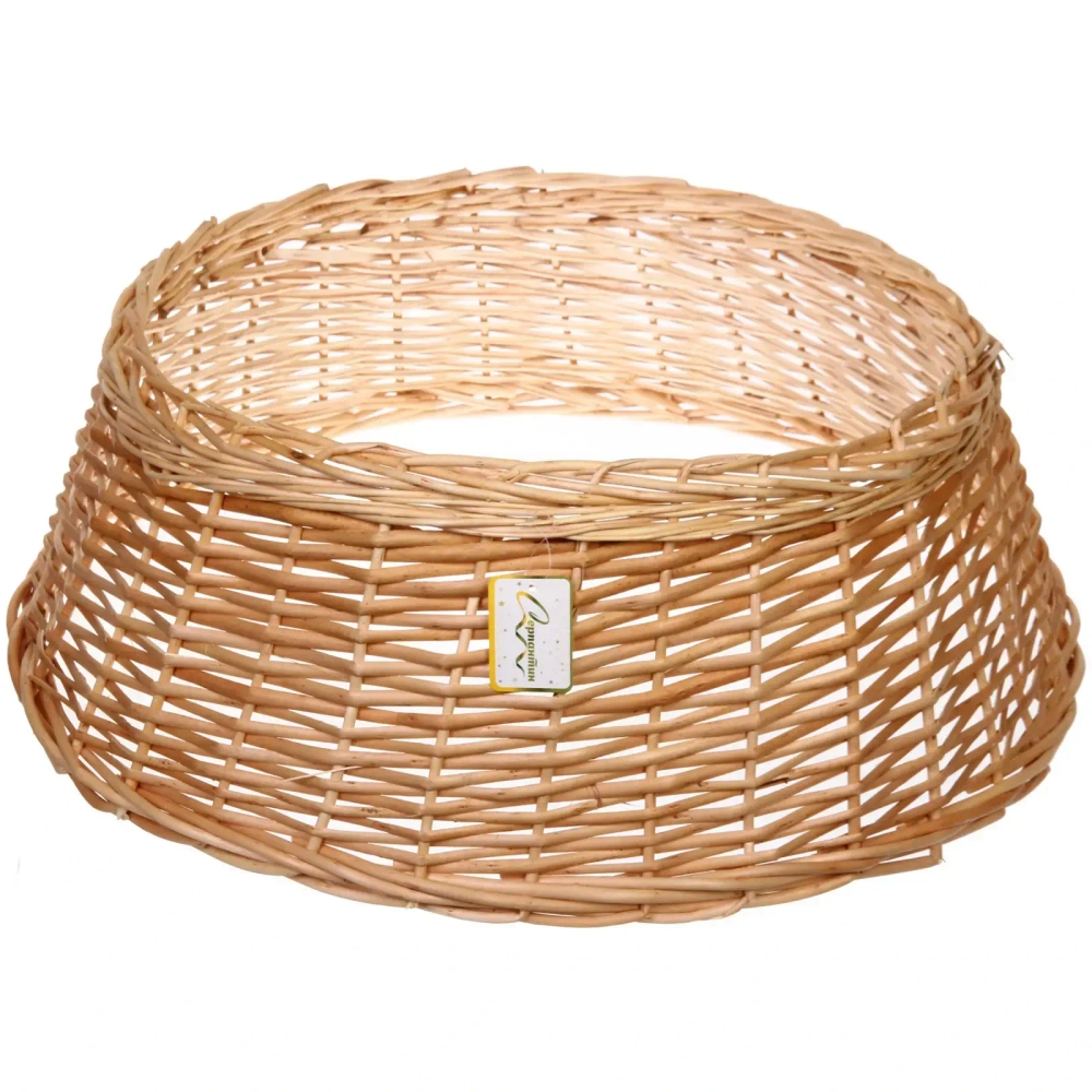 Декоративное основание для ёлки «Snow Fluff» d50*D65 см, h22см, Бежевый