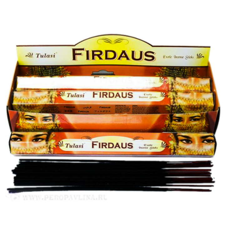 Tulasi Firdaus шестигранник Благовоние Райский сад