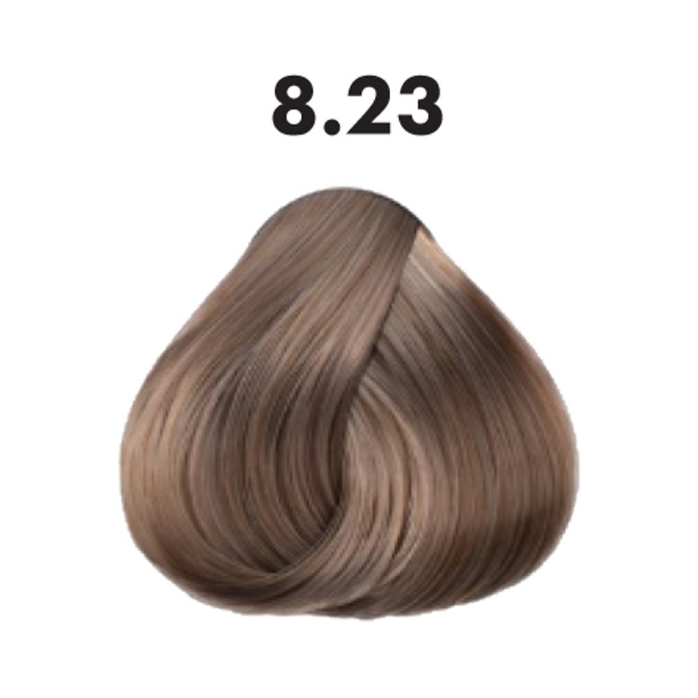 8.23 гель-краска OBRA Glow Gel Color перламутровый золотой светло-русый - 60 мл.