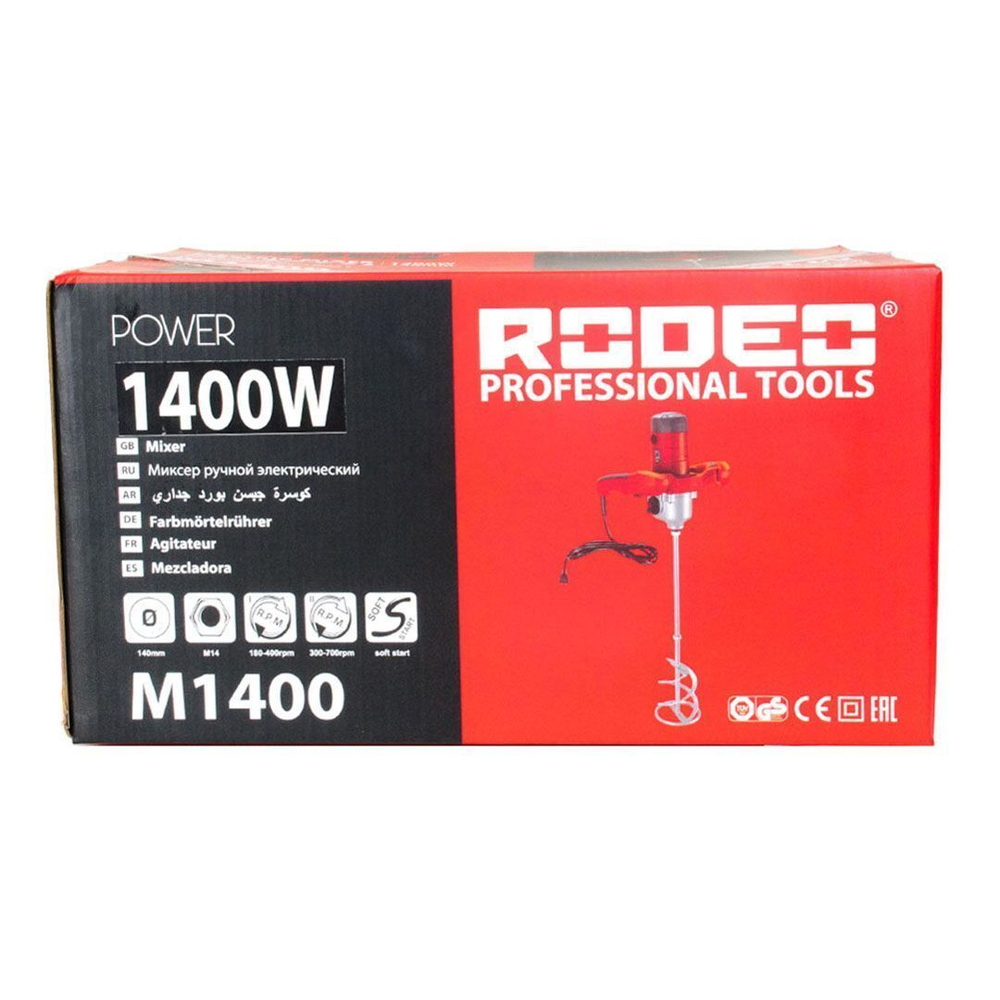 Миксер строительный M1400N RODEO