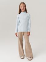 Водолазка в школу для девочки AT743  голубой