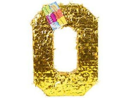 "Золотая цифра 0" пиньята