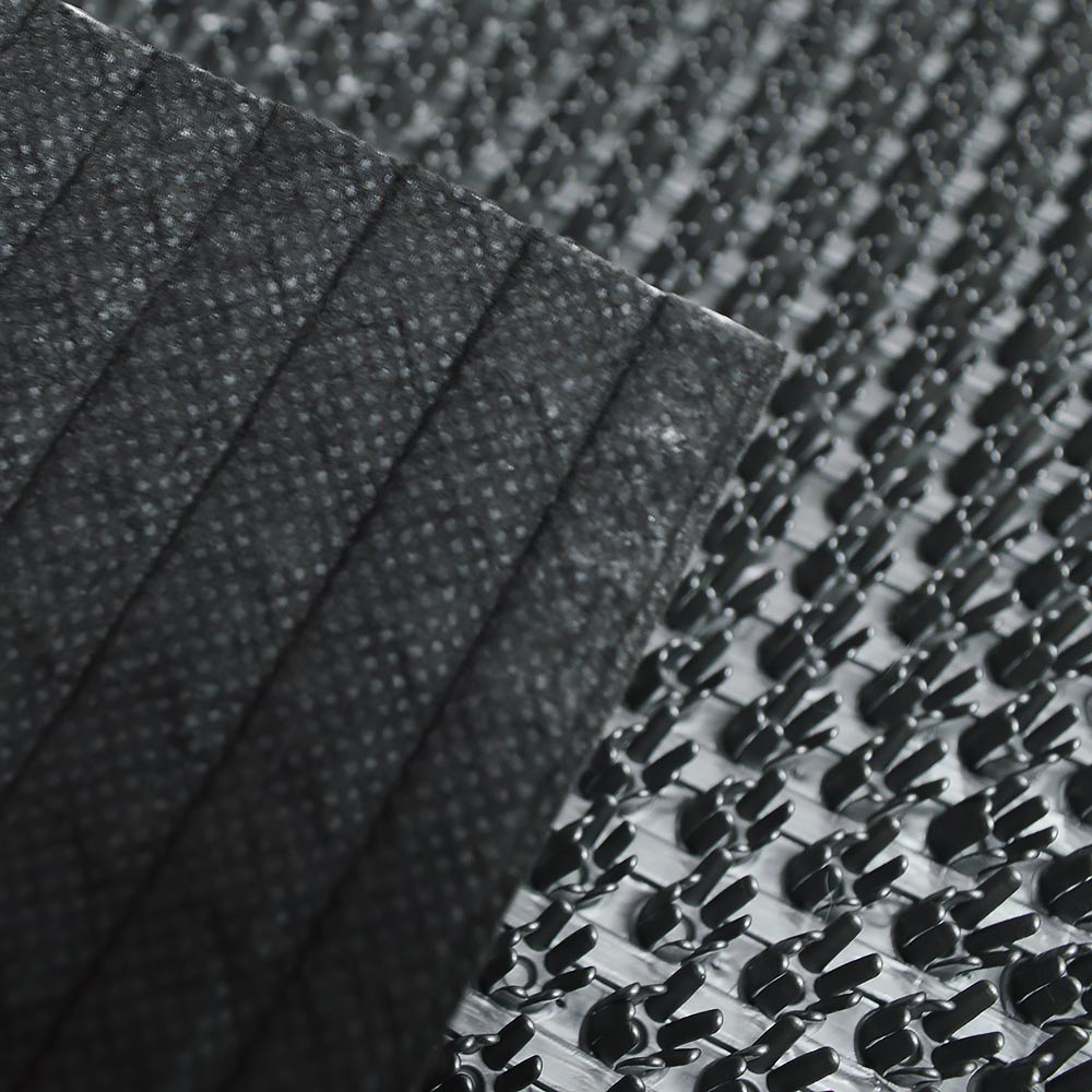 Коврик 45*75см "Травка" щетинистое покрытие, серый