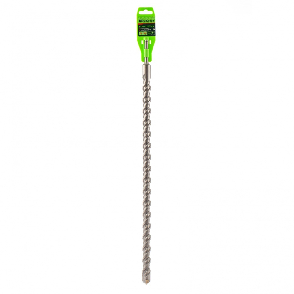 Бур по бетону, 24 x 600 мм, SDS Plus Сибртех