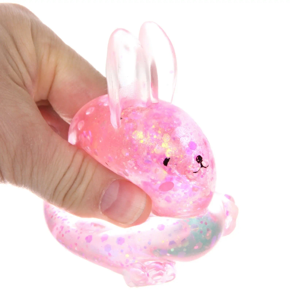 Игрушка «Зайчонок» мялка, 10,5 см, микс