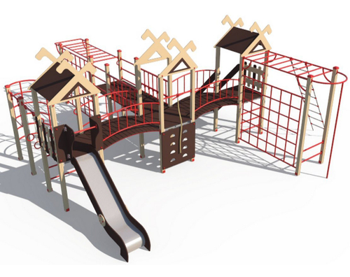 Детский игровой комплекс Лесная долина ДИО 06040