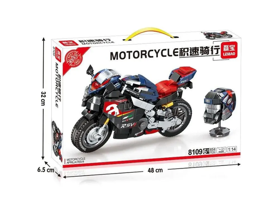 Конструктор Leibao " Мотоцикл  Aprilia RSV4 " , 454 деталей