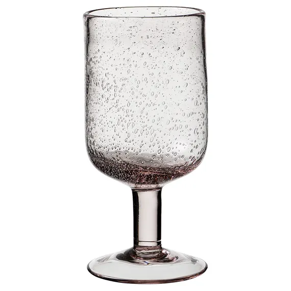 Набор бокалов для вина flowi, 410 мл, розовые, 2 шт.