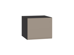 Сидней шкаф навесной 16.314.04 Антрацит / Капучино