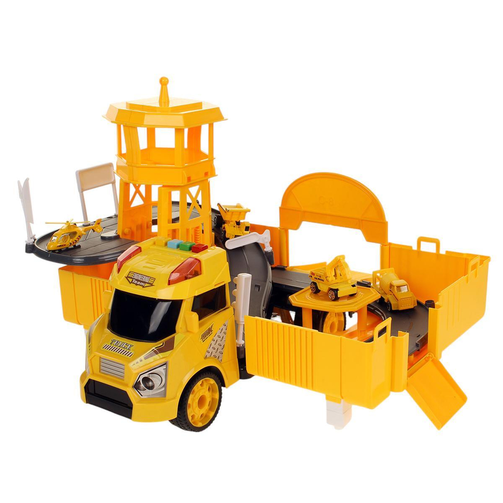 Парковка с транспортом, коробка 660-A258