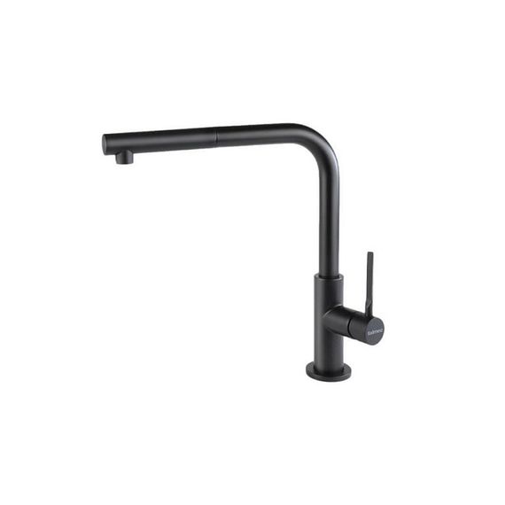 Смеситель Falmec TREVI CORNER MATT BLACK (однорычажный, матовый чёрный)