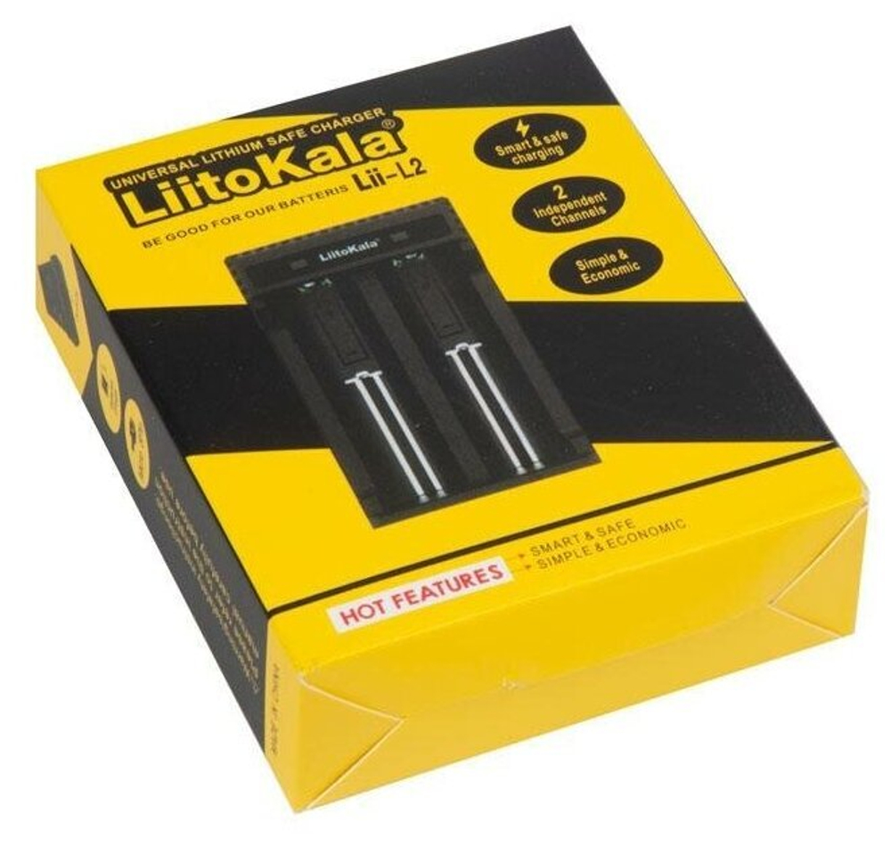 Портативное зарядное устройство LiitoKala Lii-L2 (2 слота, microUSB)