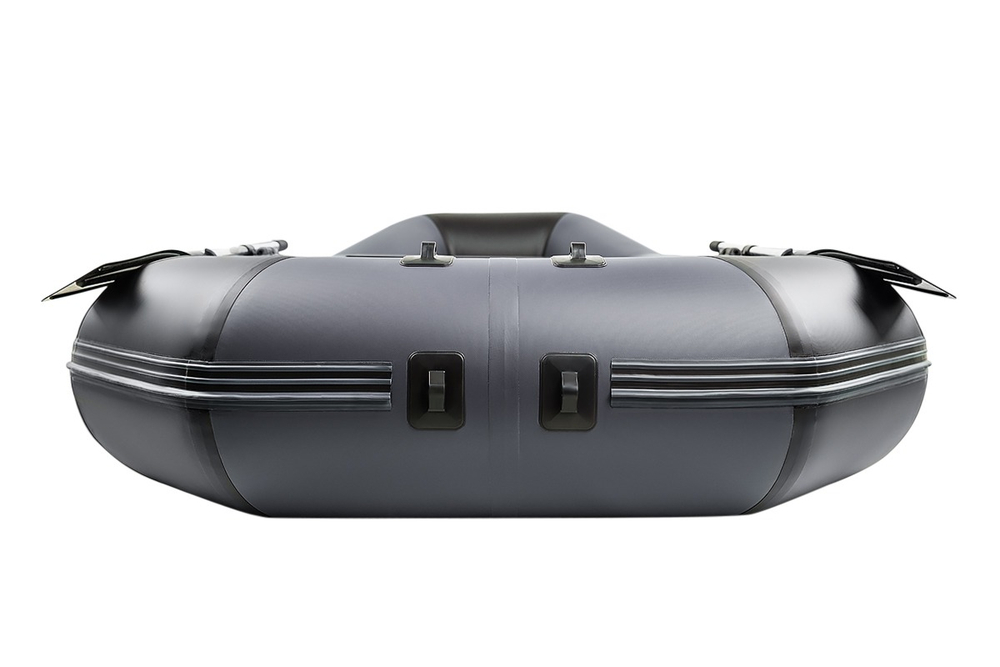 YACHTMAN-300 М (Яхтман) серый-черный (лодка ПВХ с усилением)