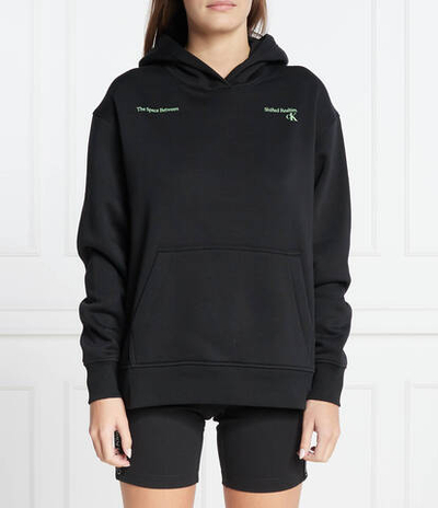 Худи BACK HYPER REAL CALVIN KLEIN JEANS - черный(J20J222225)