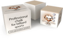 Мел «Super Diamond Grey» (серый) белая коробка